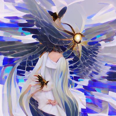 AI Generated Image of a Seraphim