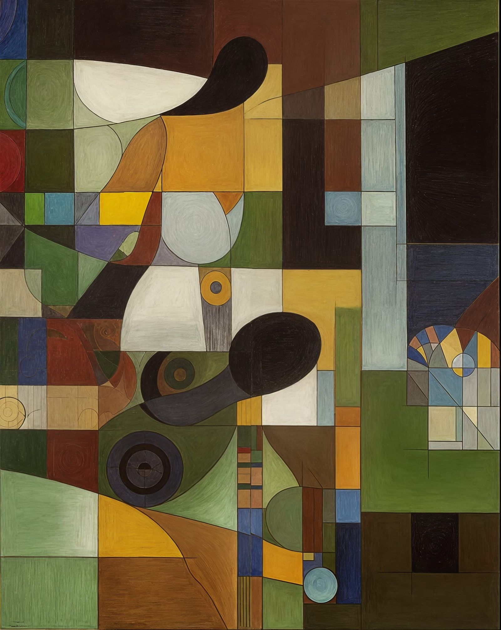 Abstract Masterpiece with Intricate Detail and Depth