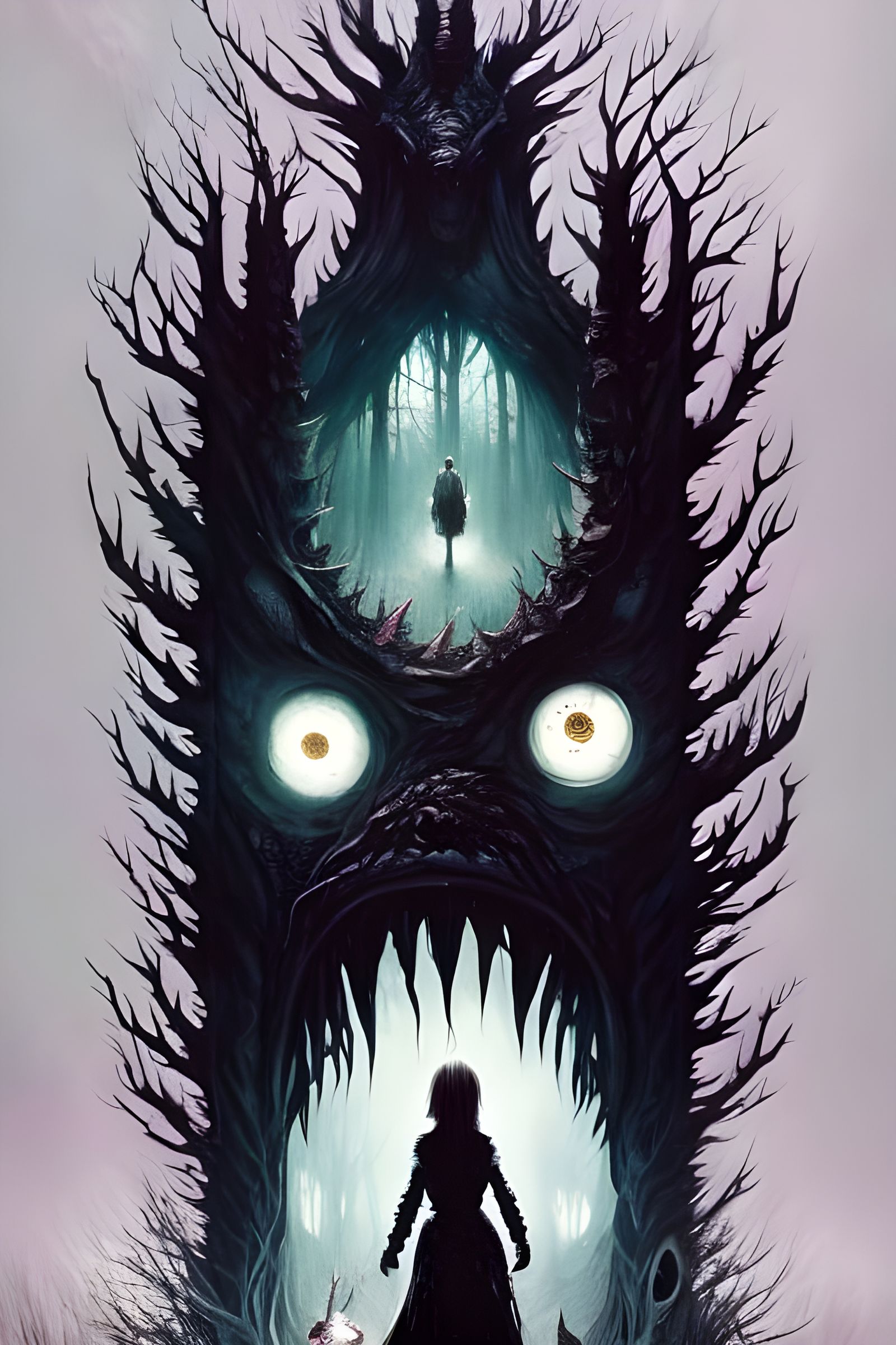 Terrifying Monster from a Dark Fairytale