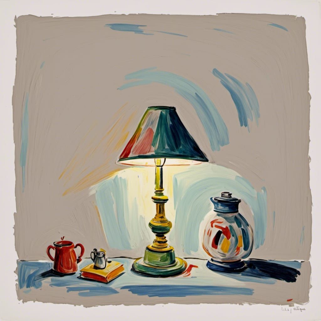 AI Interpretation of The Lamp