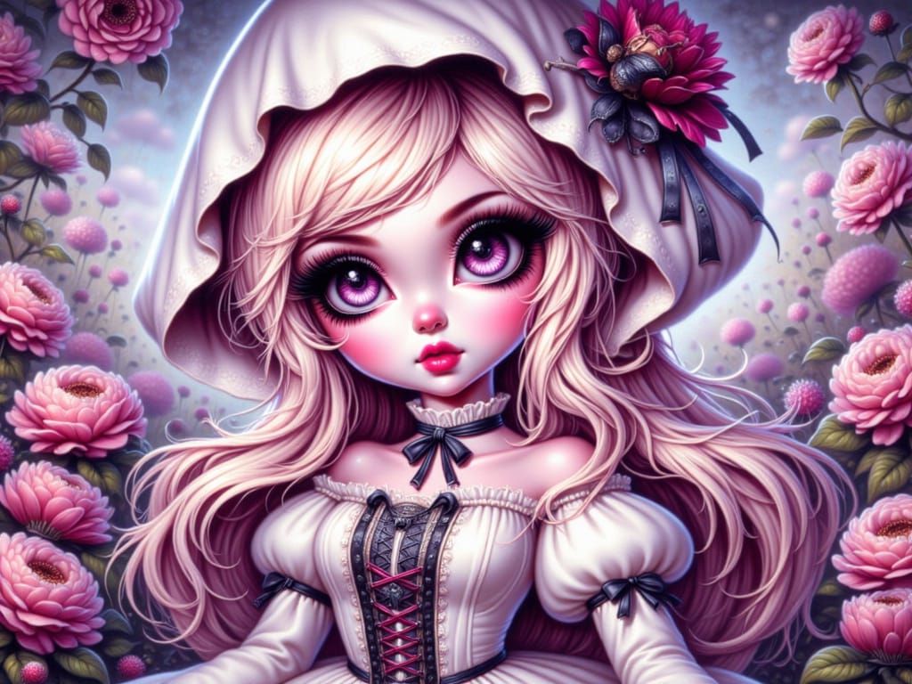Goth Whimsy AI Art