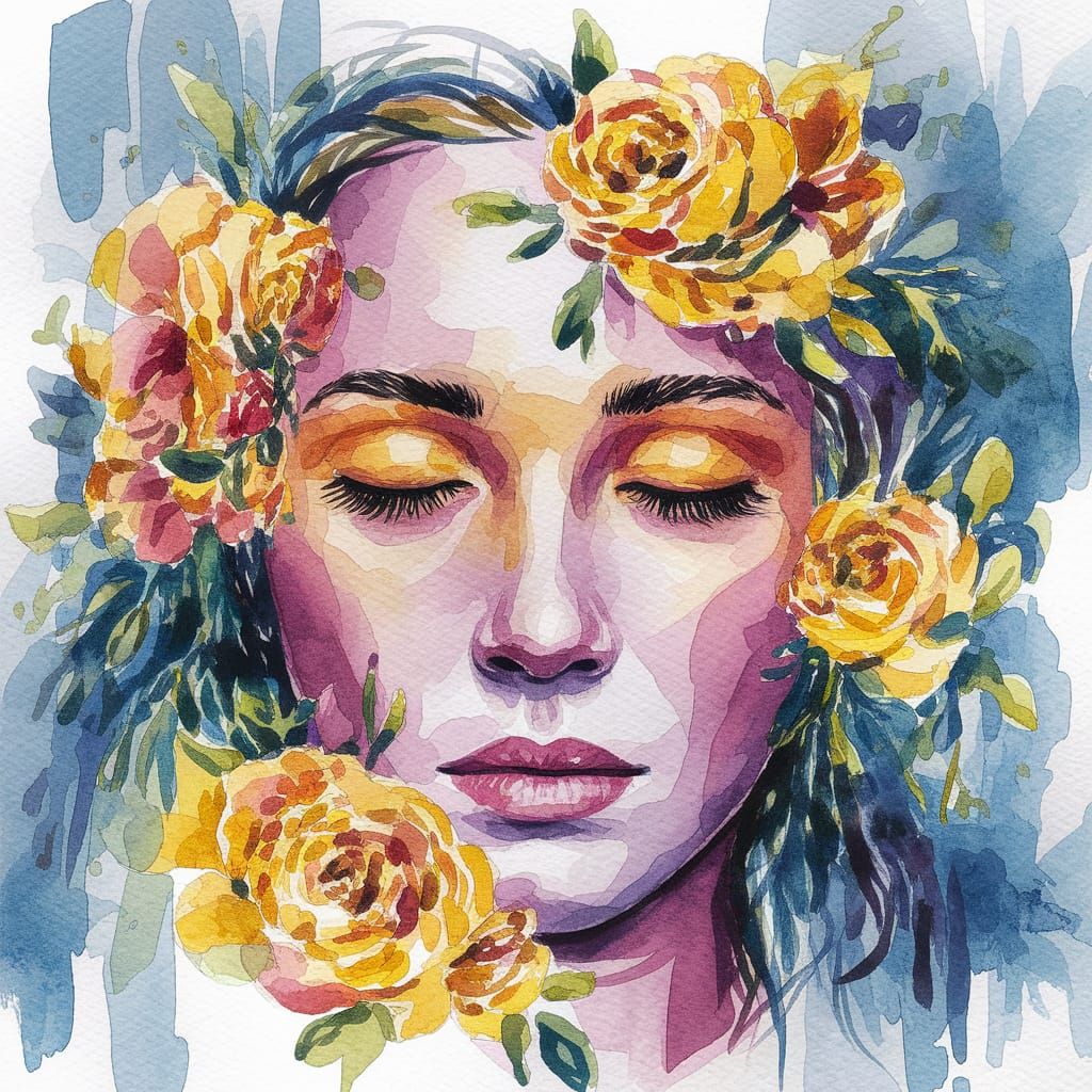 Watercolor: Silence Speaks Through Seeing Eyes