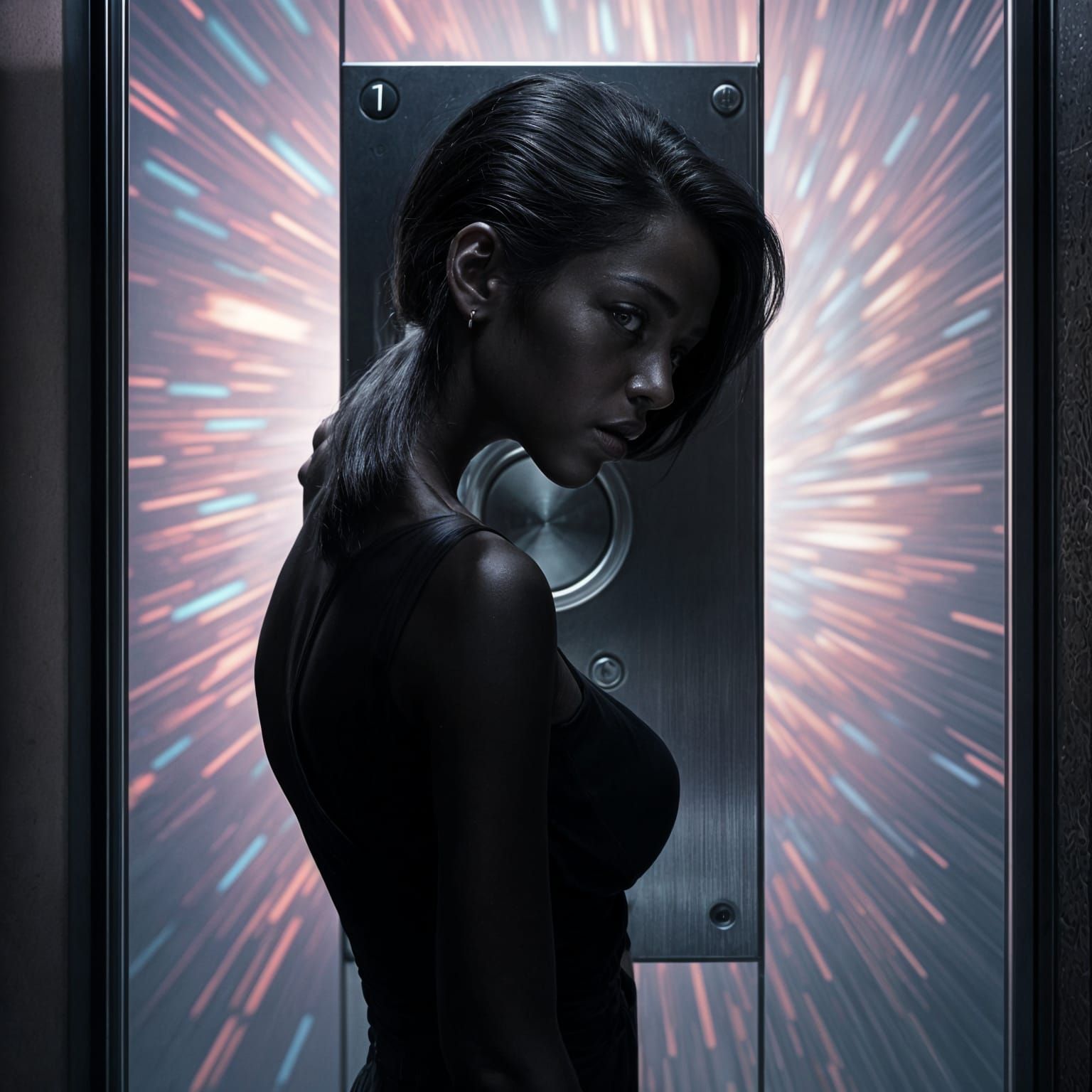 Black Model in Hesitation on the Threshold of Hidden Secrets