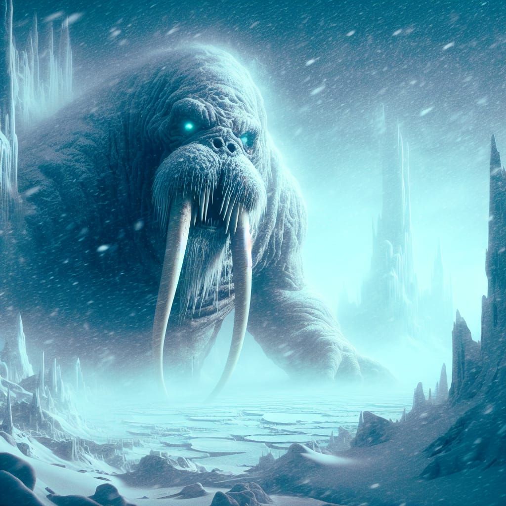 Demon ice walrus