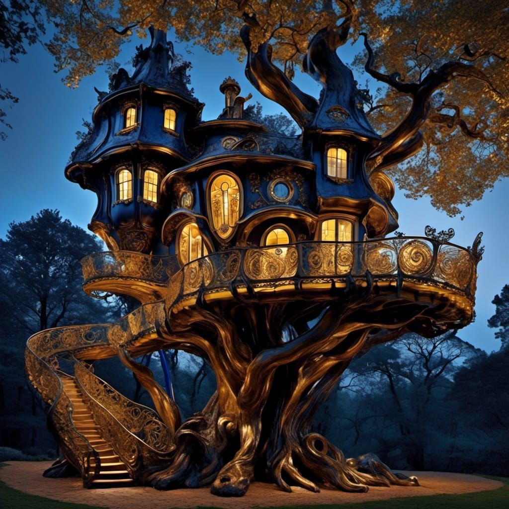 Ostentatious Treehouse
