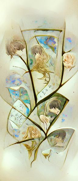 Nostalgic Goodbye: Art Nouveau Farewell