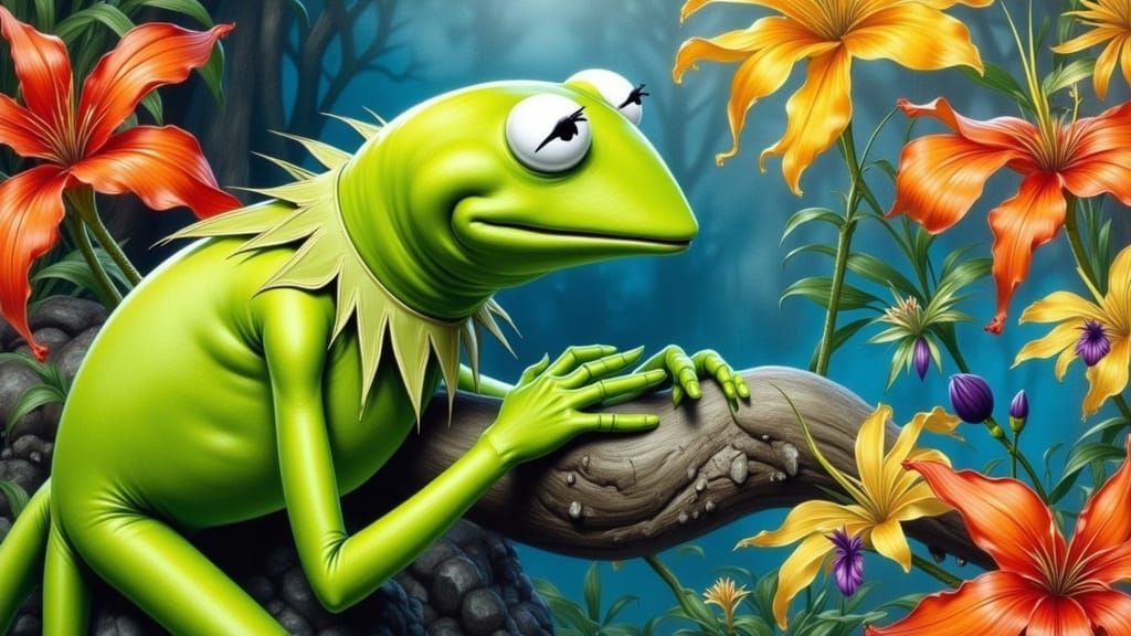 Kermit the Froggeronieeeoooooohhhh!!!