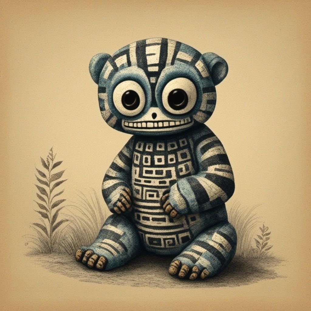 Gustave Doré Style Figure Illustration