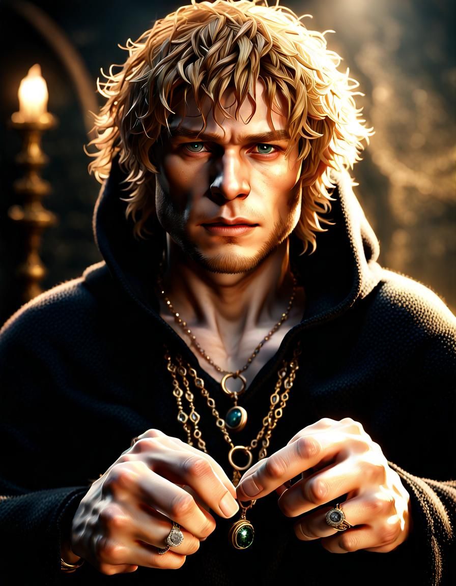 Samwise Gamgee Dripped Out in Diamonds and Gold