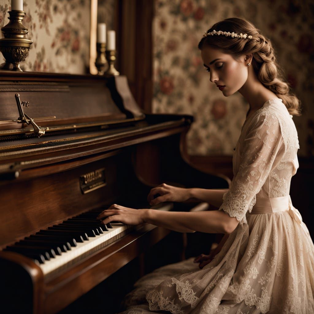 She plays like she’s remembering someone she still loves