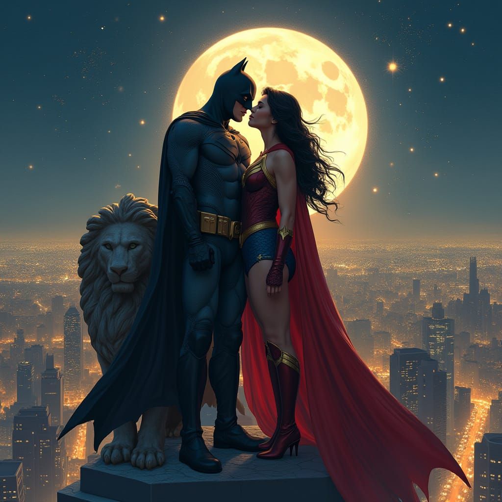 Heroic Love Under Starry Skies