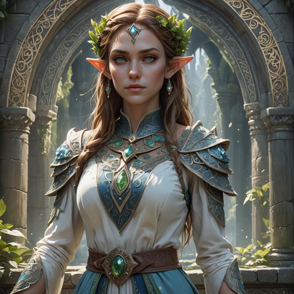 Nimiel the elven guardian