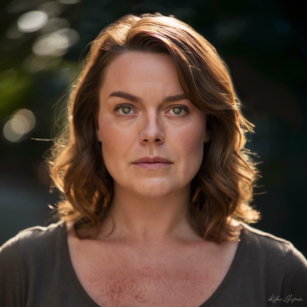 Striking Portrait of Kate Morris with Natural Lighting