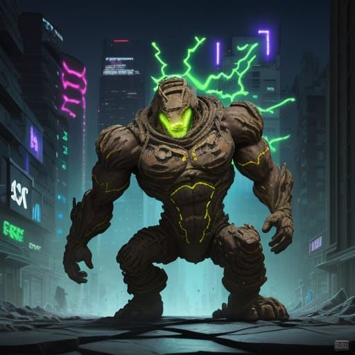 Mystical Clay Golem Street Dancer