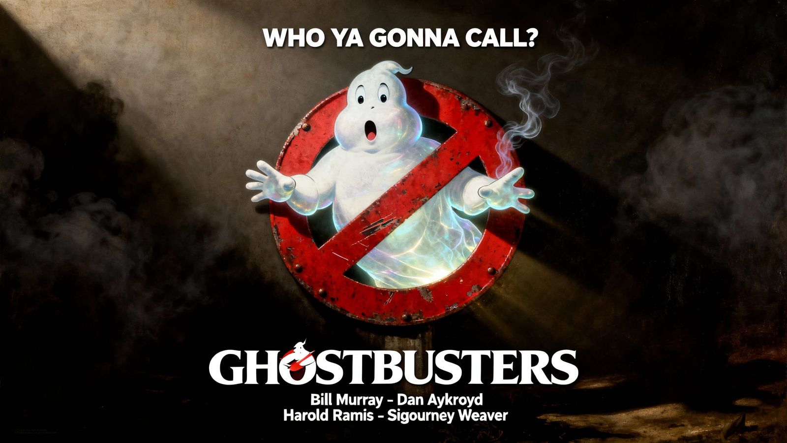 Caravaggio Style Ghostbusters Movie Poster