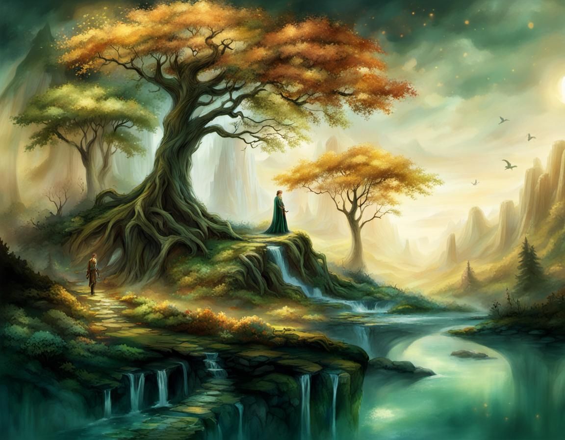 Elven Prince Portrait of Noble Beauty