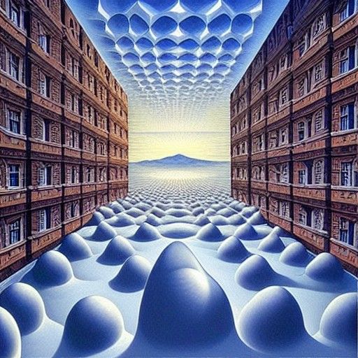Aesthetic Optical Illusion by Rob Gonsalves