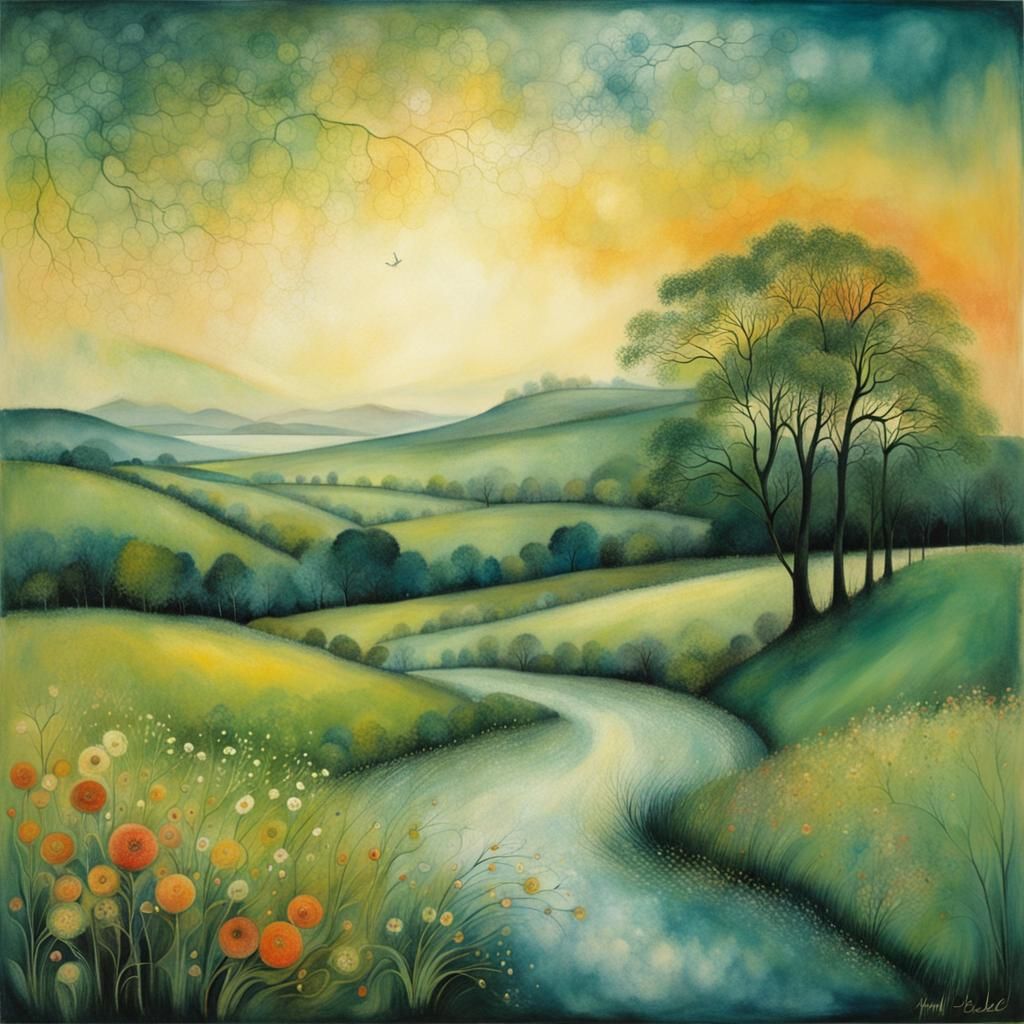 Expressive Landscape Painting