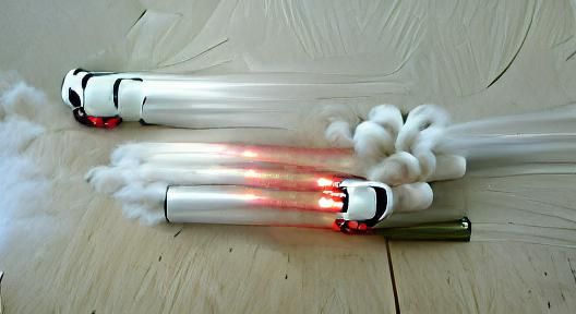 White Flares Mod in Polished Digital Rendering