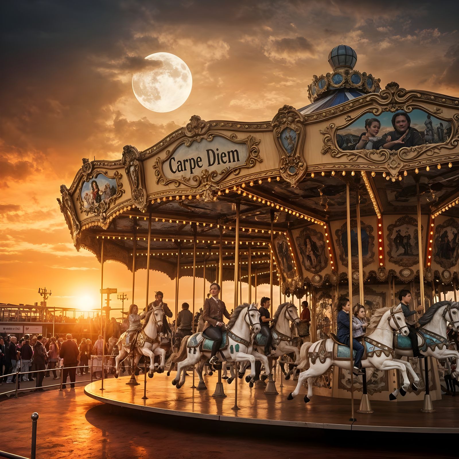 Seize the Day Carousel