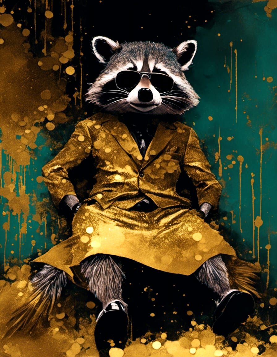 Oh look, a racoon!