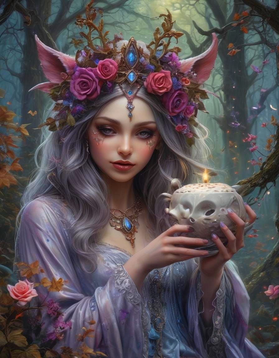 Enchanted Fantasy Dreamscape: An Otherworldly Vision