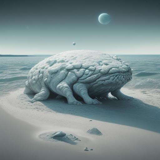 Alien Life on Planet of Eyed Stones