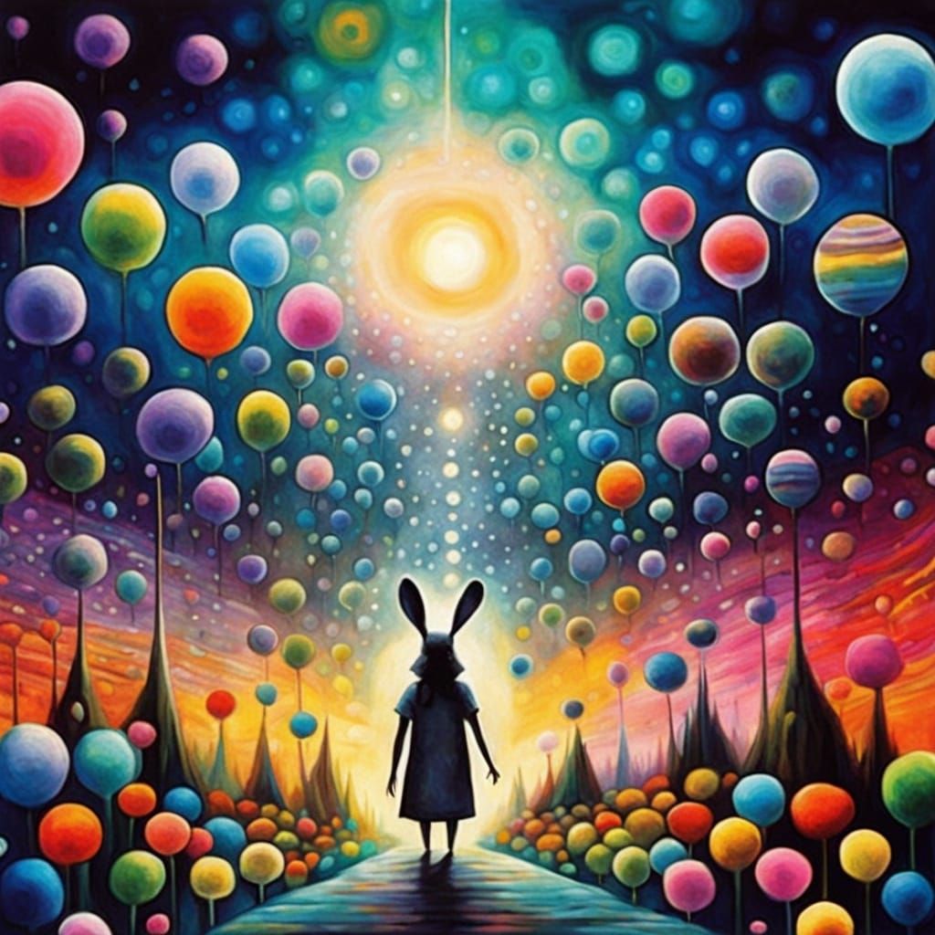 Spirit Woman in Native American Patchwork, Wishing on a Whit...