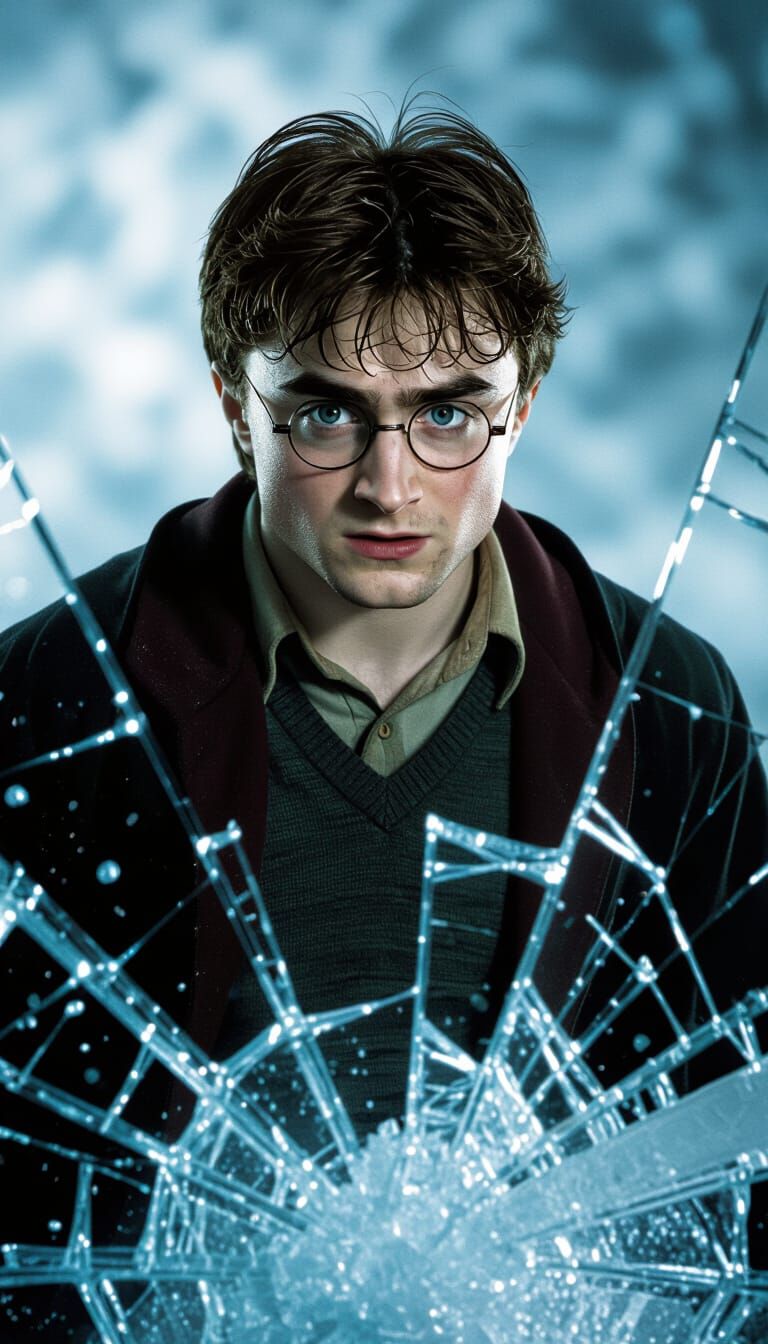 Harry Potter's Heart Shatters: A Cinematic Still