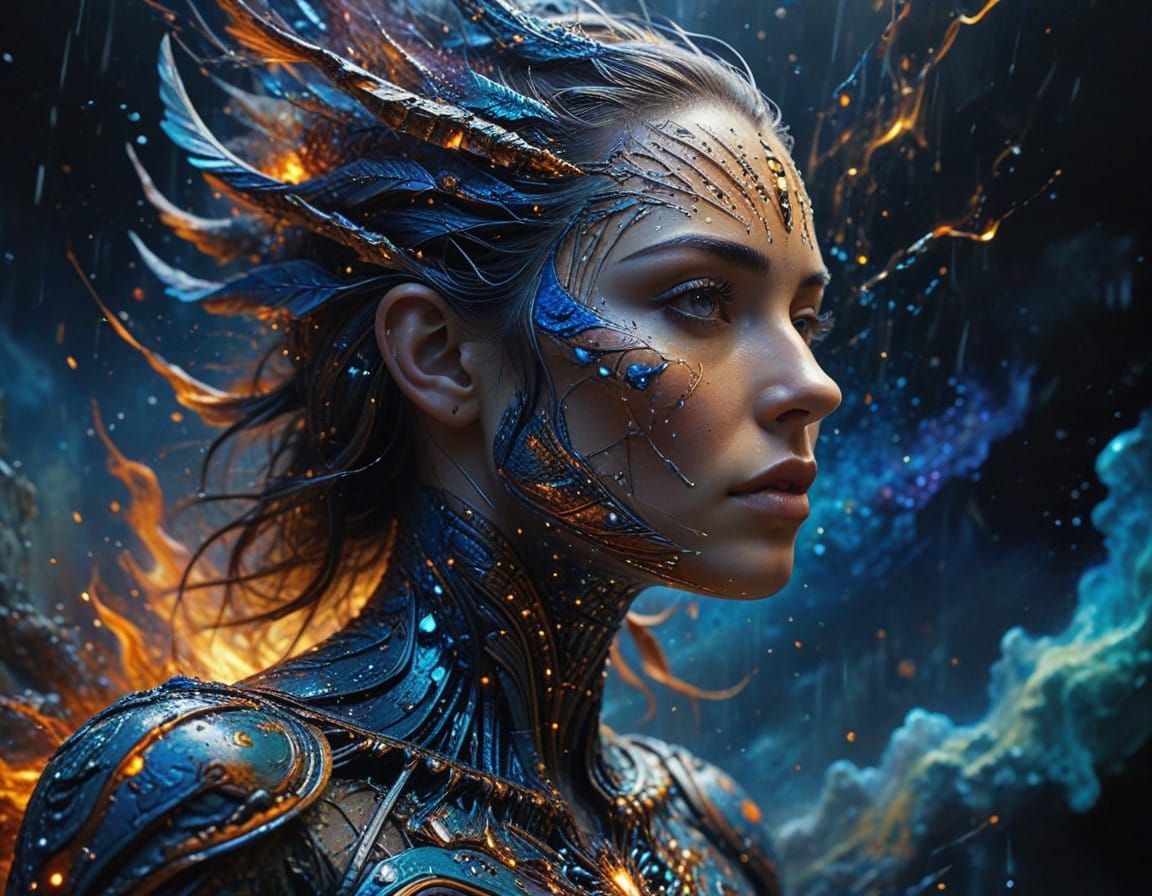 Epic Metaphysical Masterpiece in Cinematic Style