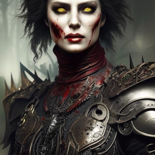 Female Zombie Warrior