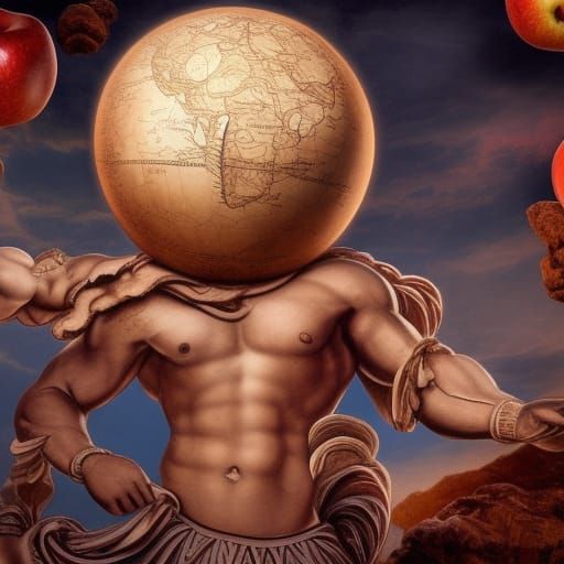 Atlas and Hercules in Ancient Greece