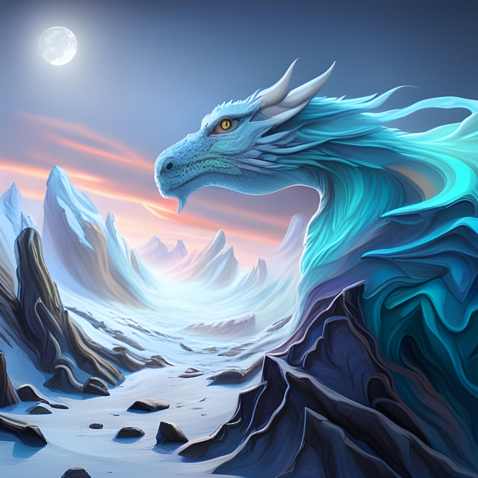 Ice dragon