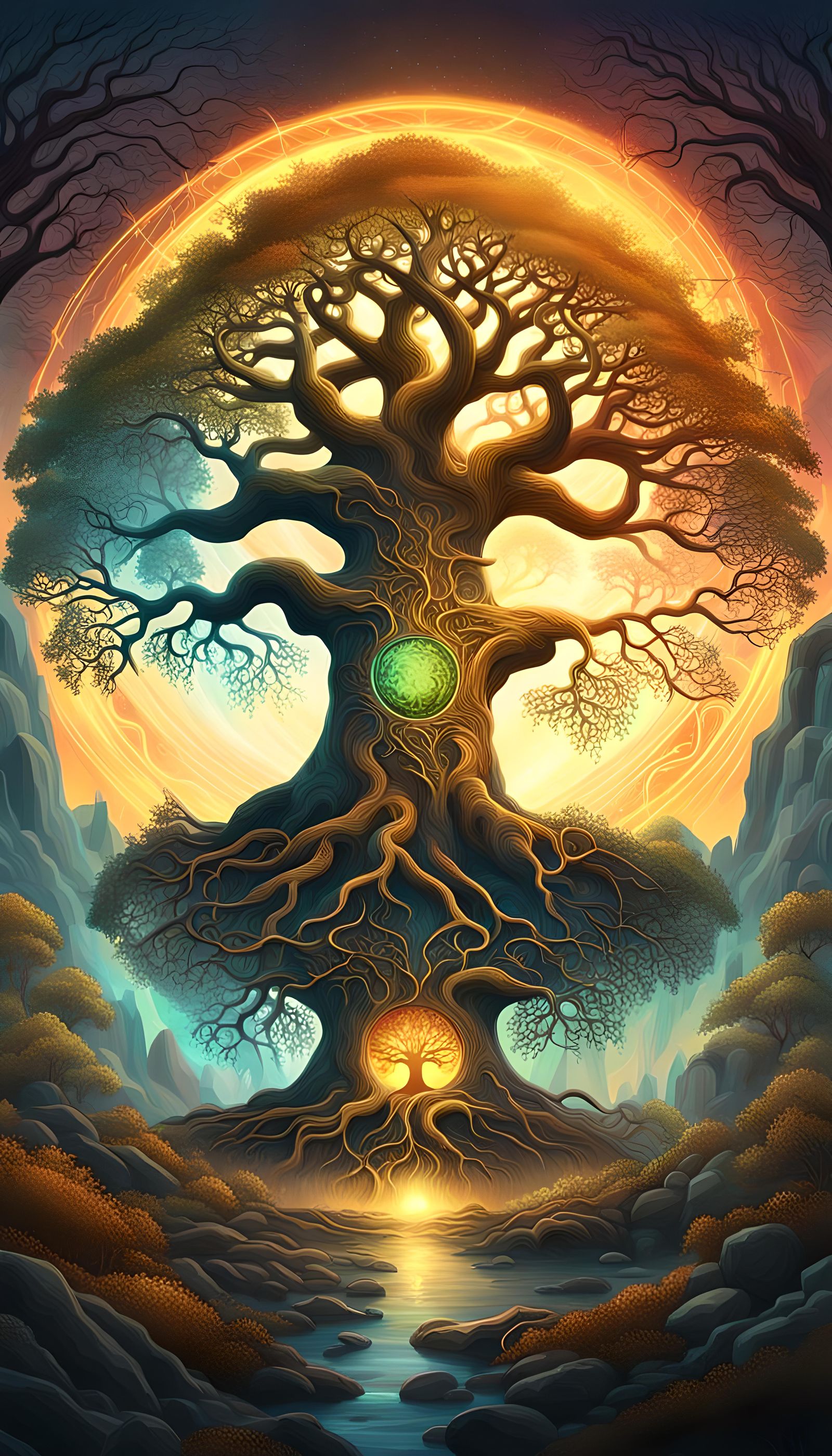 Yggdrasil Photoillustration: The World Tree