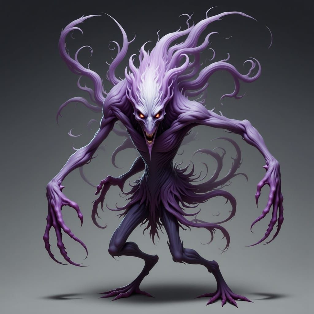 Ethereal Wisp Creature in Flux