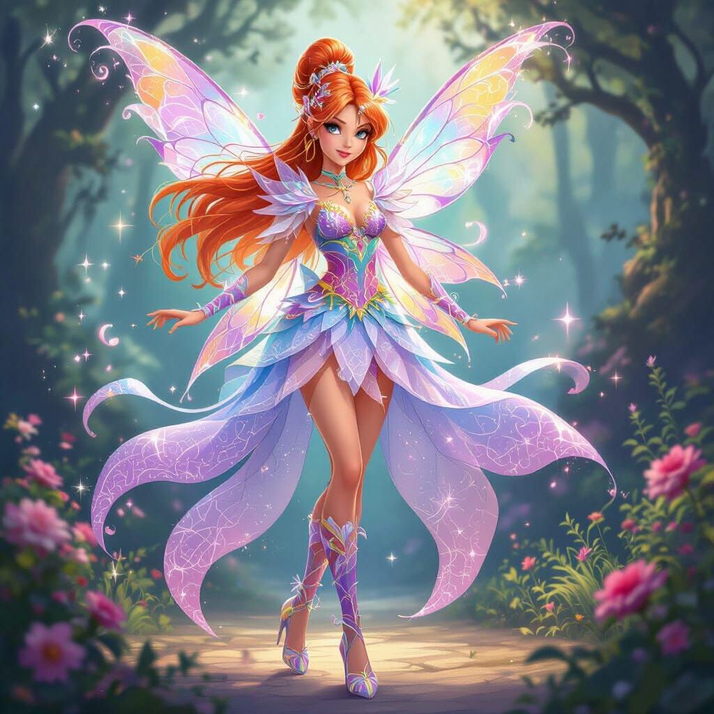 Winx Bloom Upgraded Enchantix Fairy Outfit