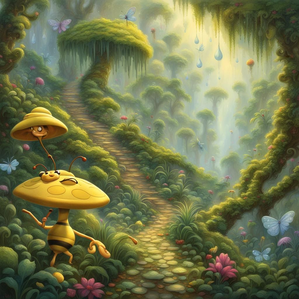 Maya the Bee's Jungle Adventure: Ethereal Fantasy