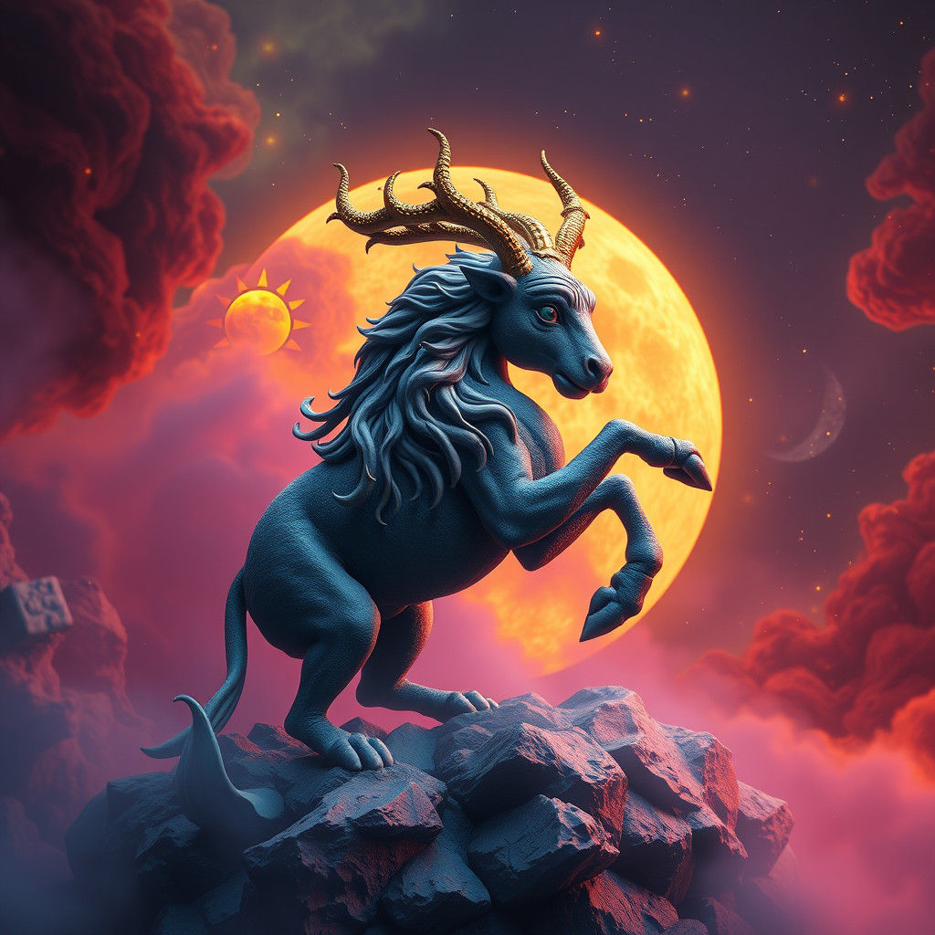 Aquarius Zodiac Sign in Fantasy Concept Art