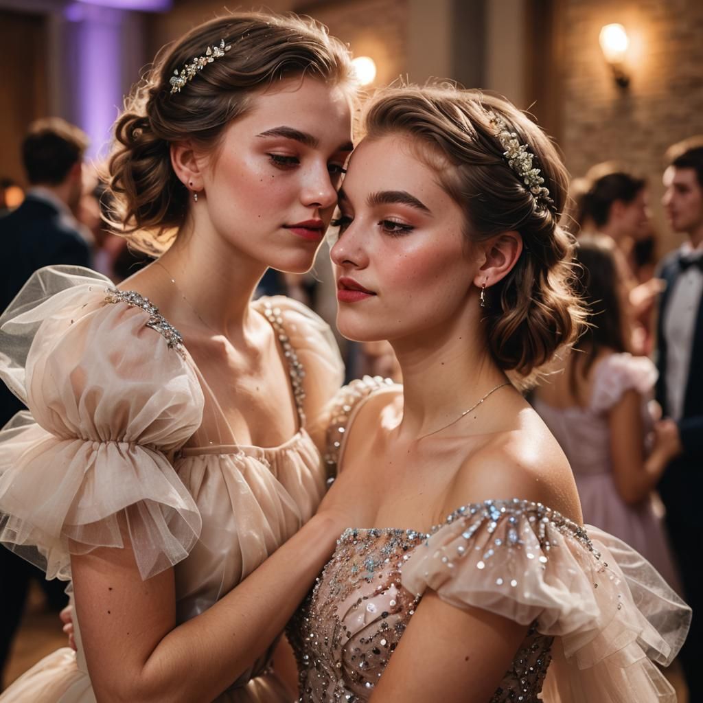 Tomboy in Tulle Dress: Portrait Photography