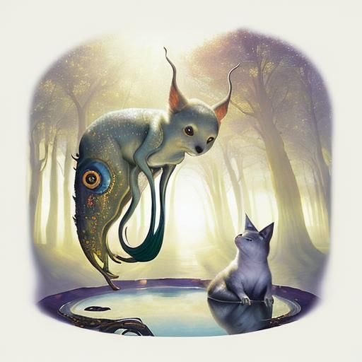 Surreal Utopia: A Dream in Oil Paint