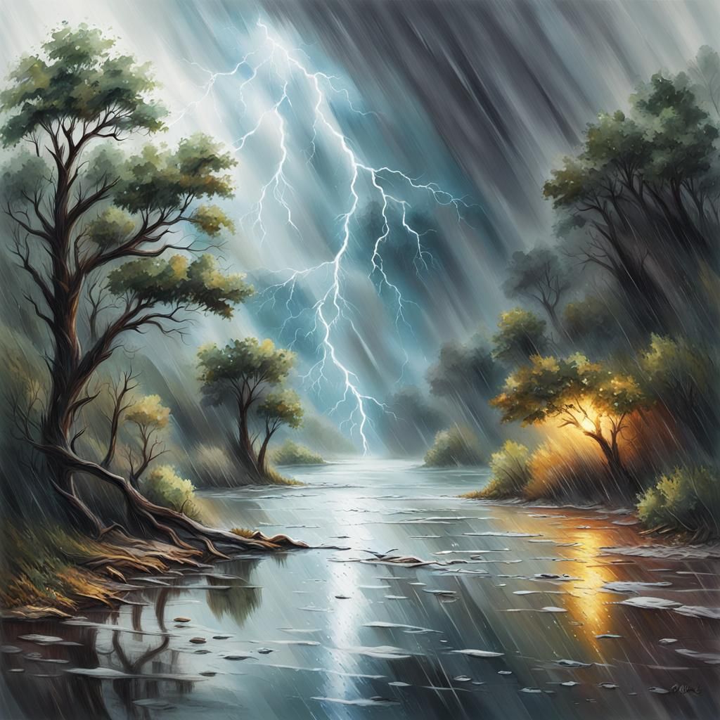 Tears of the sky.. Heavy rain