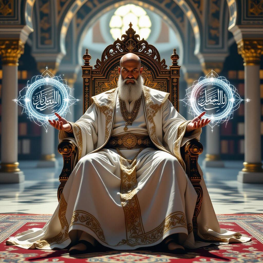 Ottoman Sultan Professor X as Mystic Scholar