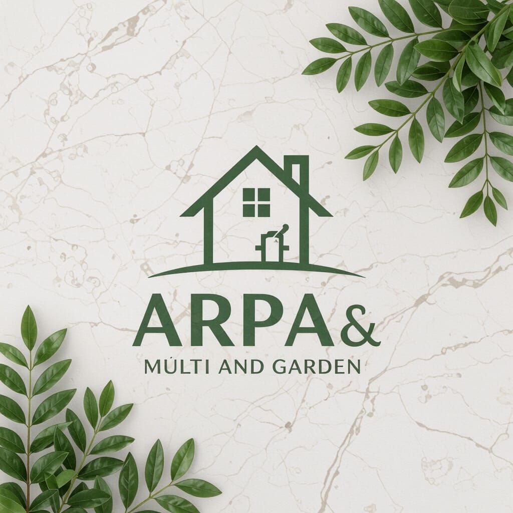 Home and Garden Multiserwis Logo with ArPa