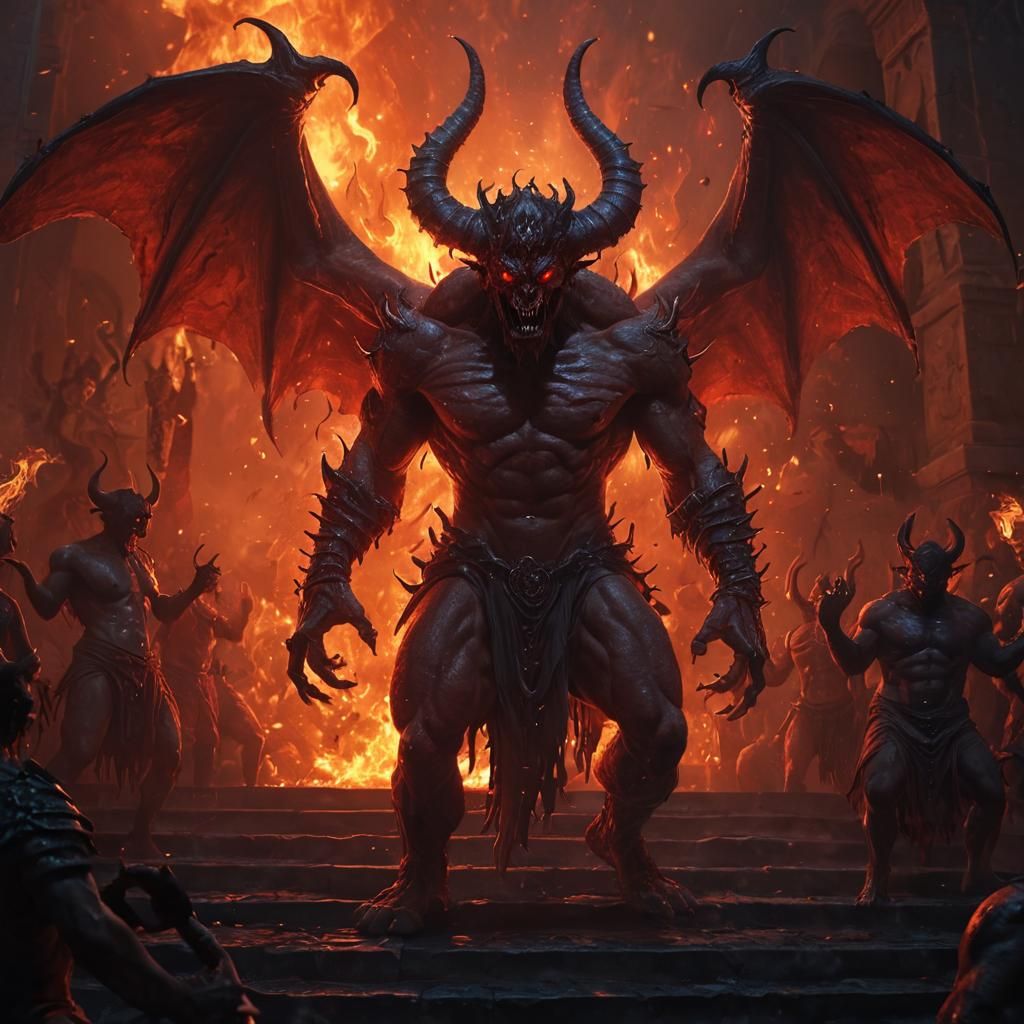 Sci-Fi Demon Rave in Dante's Inferno