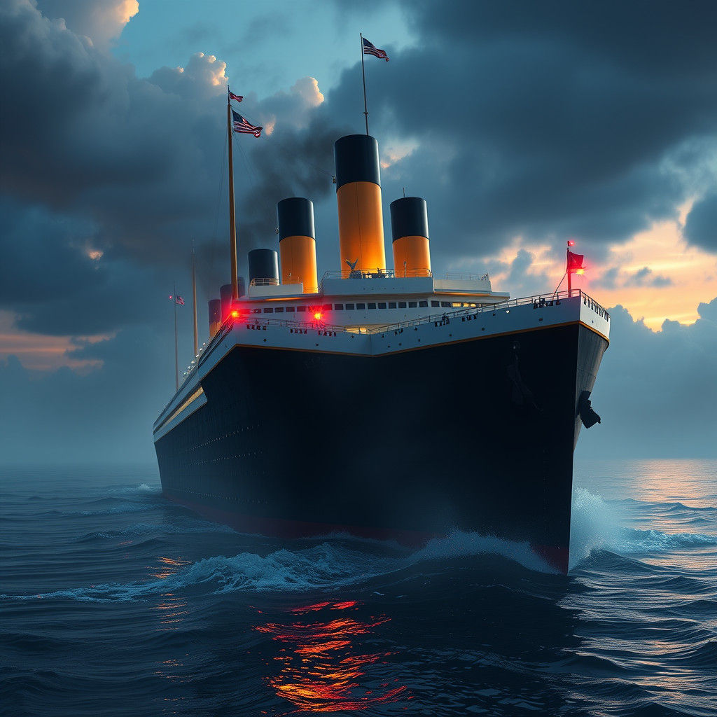 Dreamlike Titanic: Matte Painting in Unreal Engine 5