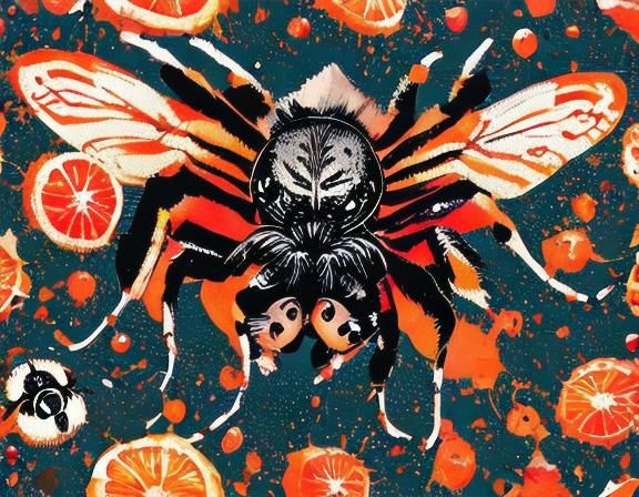 citrus spider moth hybrid