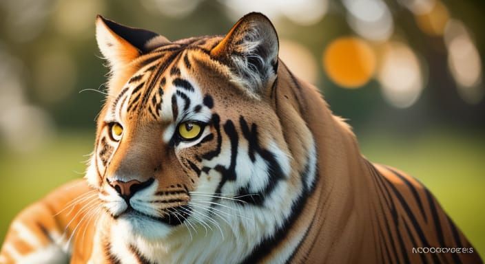 Majestic Animal Portrait in National Geographic Style