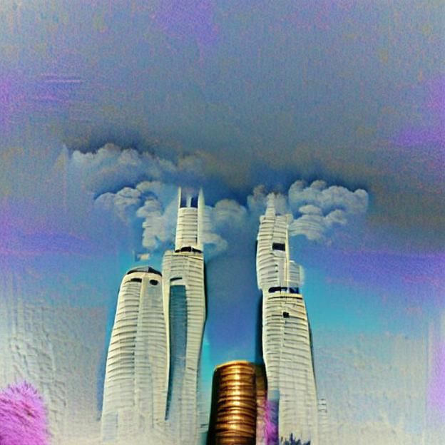 AI Image of the Twin Towers