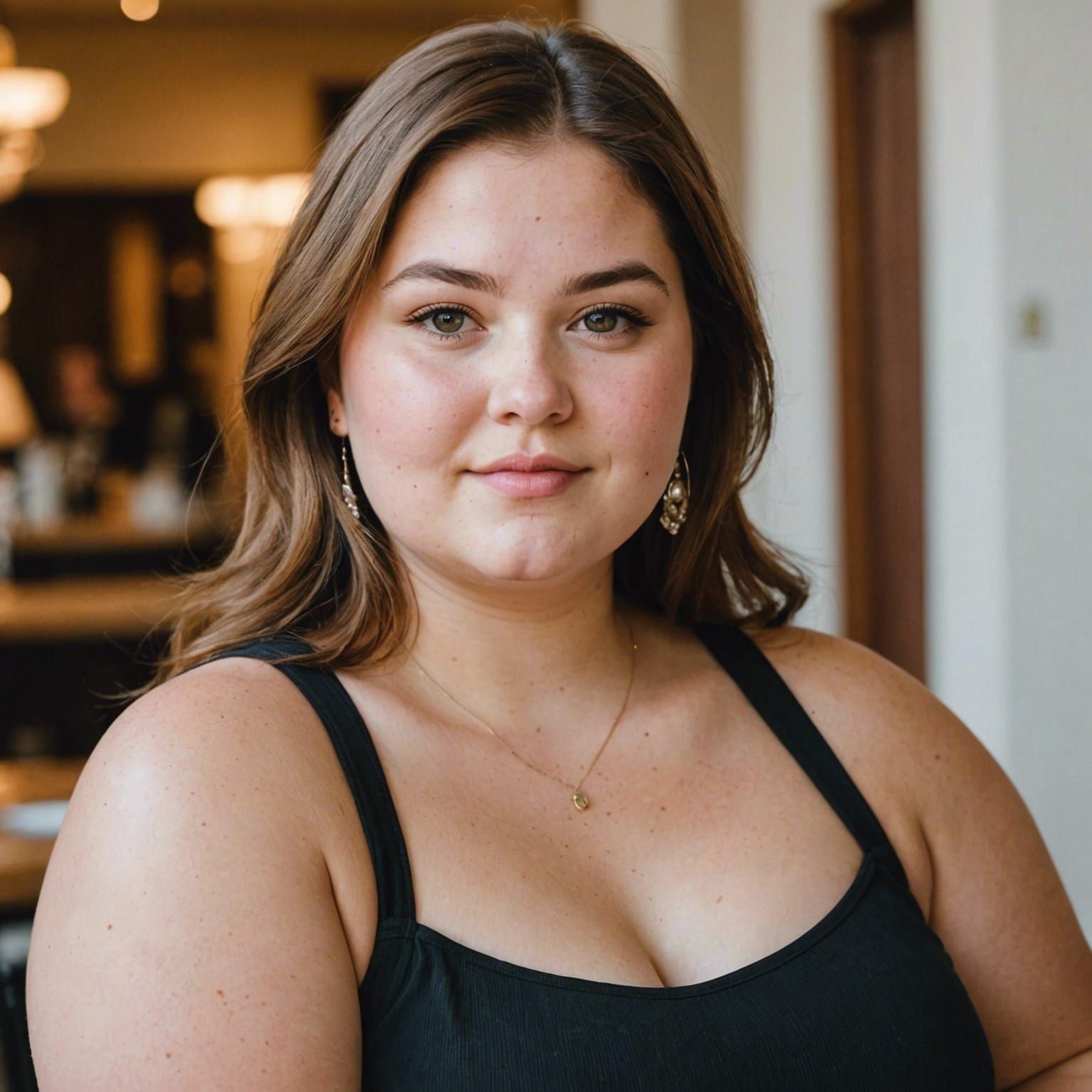 Chubby Beauty Portrait