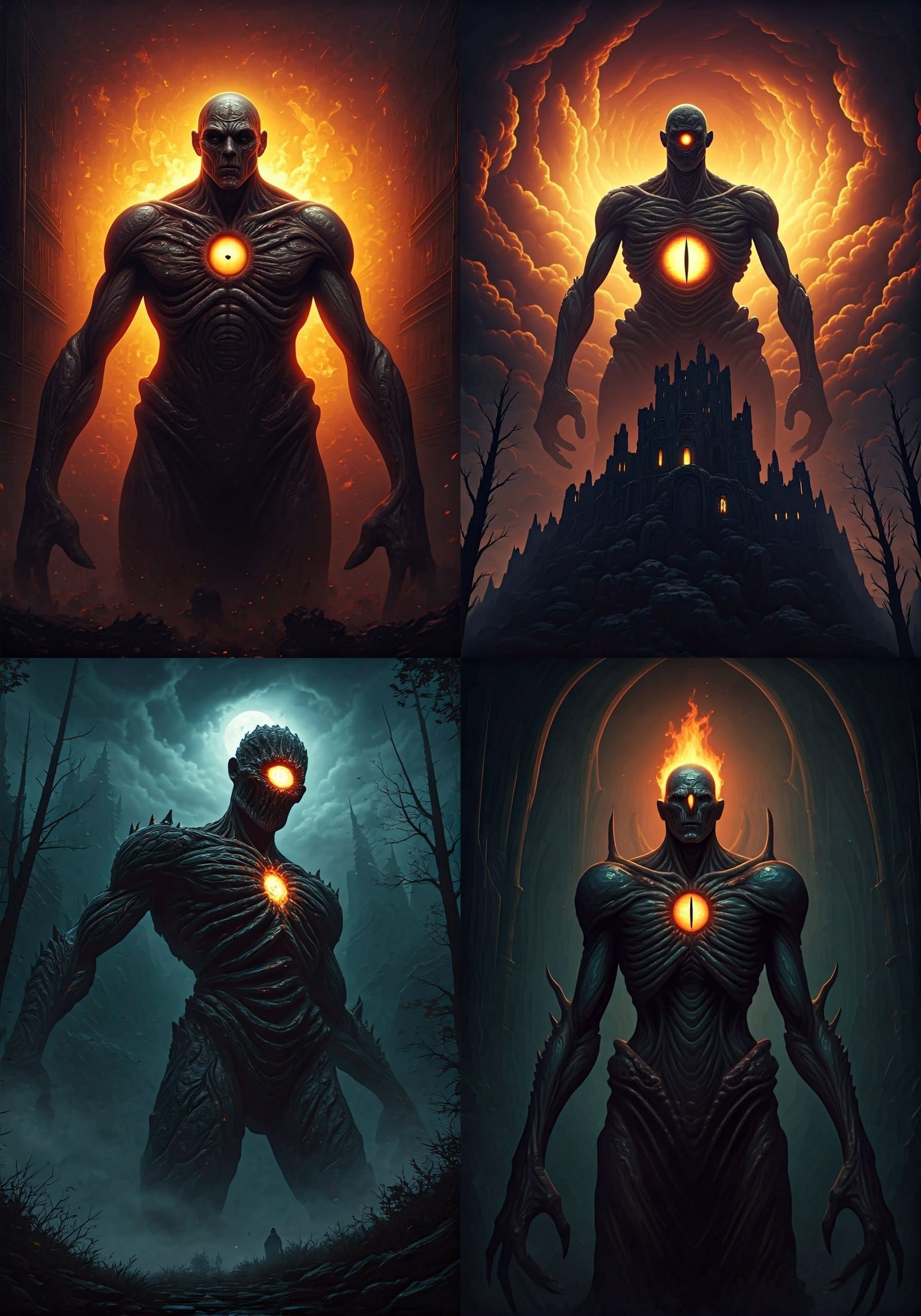 Grotesque Giant of the Burning Eye